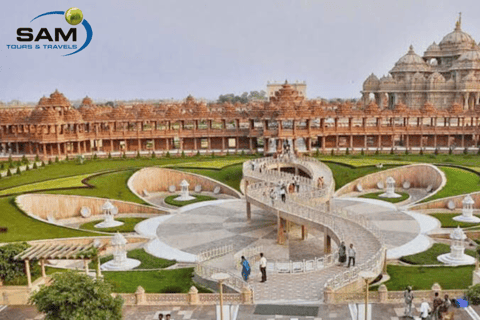 Desde Delhi: Visita guiada privada de Templos y EspiritualidadCon coche y guía (8 horas)