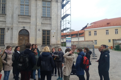 Vilnius : Visite guidée du matin avec un guide localVilnius : Visite guidée du café du matin avec un guide régional