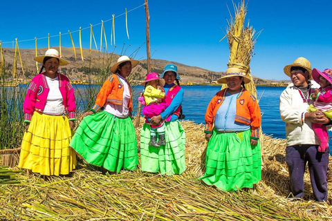 From Puno: Full-Day Uros & Taquile Islands by Speedboat