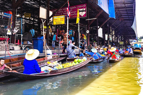 Damnoen Saduak &amp; Maeklong Railway Market Tour (Group tour)Private Tour