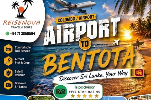 Colombo Airport: Private Transfer to Bentota, Kalutara Airport Transfer to Kalutara