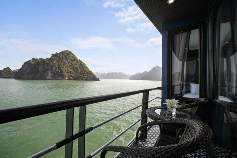 Vanuit Hanoi: Bezoek Halong Bay in 3 dagen met een 5-sterren cruiseGroepsreis