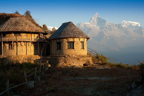 Pokhara: Sunrise, Mountain Biking, and Rafting Tour