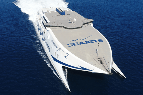 Athènes : traversée en ferry entre Athènes et MykonosBillet aller simple en ferry d&#039;Athènes à Mykonos