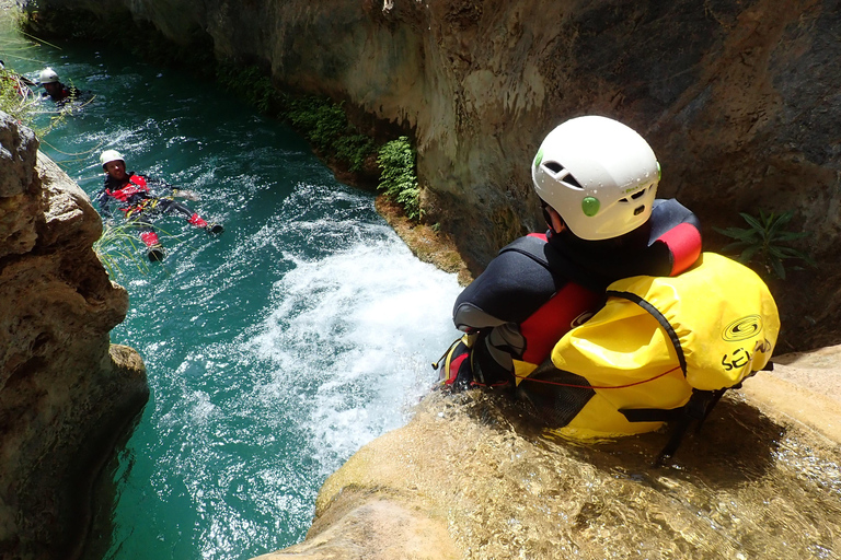 Granada & Malaga: Río Verde Canyon, Turquoise Water Jumps Private Tour