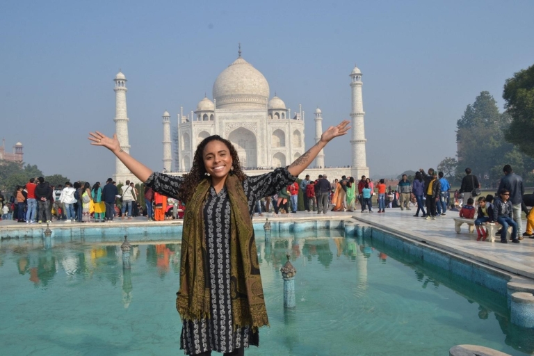 Ganztägige Tour durch Agra und Fahrt nach Jaipur am selben Tag