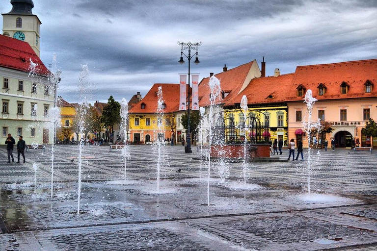 Sibiu Day Trip with Clay Castle & Upside-Down House