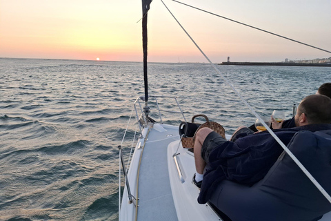 Porto,cruise with magical sunset ocean,open sail drink&snack Shared Magical Sunset Ocean