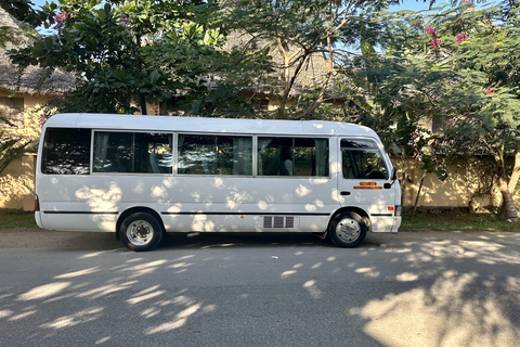 Bus Transfer service from airport to anywhere in Zanzibar