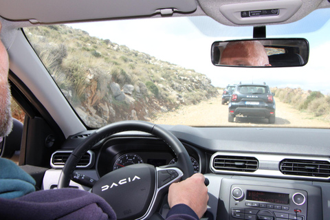 Heraklion: Självkörande 4X4 Jeep Off-Road Tour med lunchPrivat tur