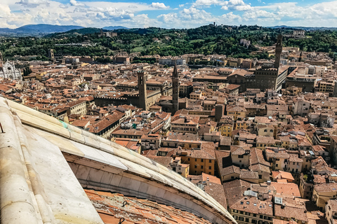 Florença: Entrada da catedral com cúpula/cúpula e torre do sinoIngressos com 2 guias de áudio baseados em aplicativos