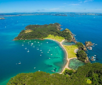 Z Auckland: 2-dniowa wycieczka i rejs po Zatoce Wysp