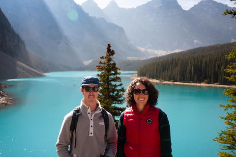 Luxury tour to Lake Louise & Moraine Lake from Canmore/Banff Moraine Lake & Lake Louise Luxury SHARED DAY TOUR