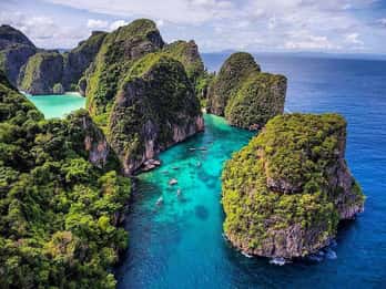 Da Phuket: Tour in motoscafo delle isole Phi Phi e Khai