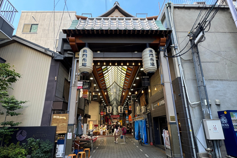 Osaka: Un tour guidato a piedi privato di 5 luoghi da vedere assolutamente