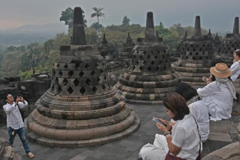 Borobudur Temple Structure Access Half-Day Tour with Guide Borobudur Temple Structure Access Half-Day Tour with Ticket
