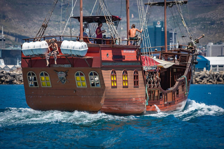 Cape Town: Jolly Roger Pirate Ship Cruise Daytime Experience