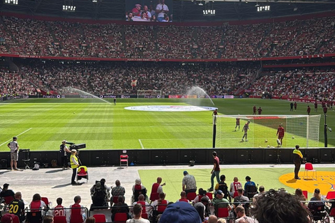 Amsterdam: Ajax Game with fans, seats and Guided City Tour