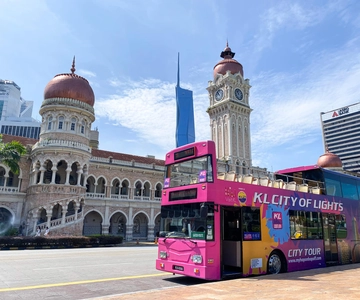 Kuala Lumpur: Hop-On Hop-Off Gezi Otobüsü Bileti