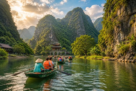 Hanoi: Ninh Binh Jeep Tour to Bich Dong, Trang An, Mua Cave