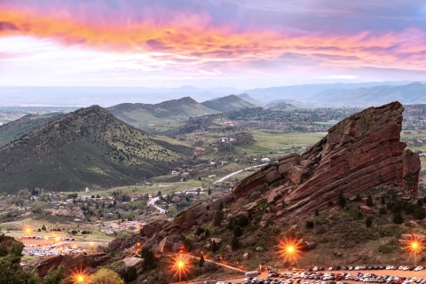 Denver : Visite guidée du coucher de soleil dans les montagnes où l'on consomme du cannabis