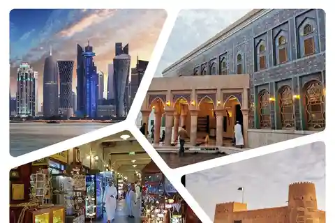 Doha: Ganztägige Kombi Doha Stadt & Nord-Katar & Zubarah Fort