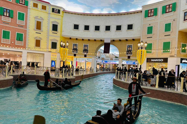 Doha: Private City & Villaggio Mall Tour with Free Gondola Sharing Tour Option