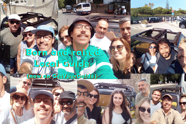 Multi-Mode Sintra-Cascais Nat-Park, Epic Land Full Day Tour! Grand Tour with Meeting Point in Sintra
