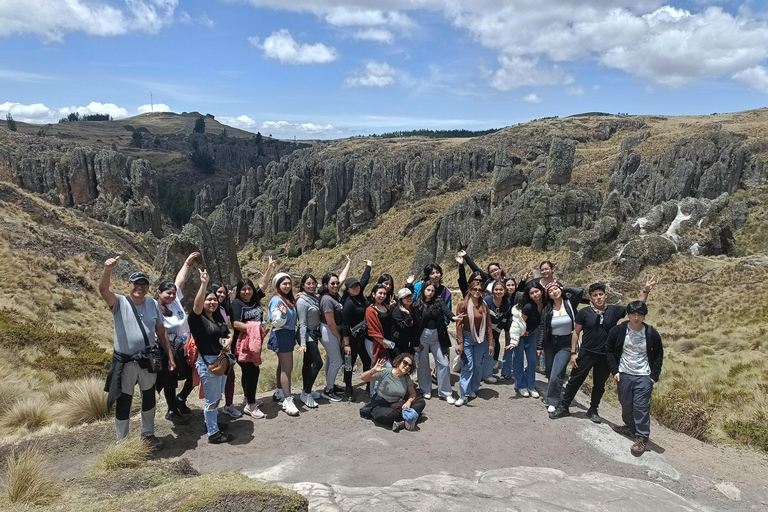 From Cajamarca: Guided visit to the "Cumbemayo" Stone Forest + pickup In English