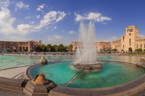 Yerevan: Stadsrondleiding met hoogtepunten vanaf Zvartnots AirportPrivétour met gids