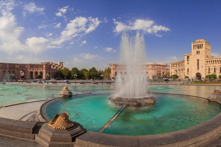 Yerevan: Stadsrondleiding met hoogtepunten vanaf Zvartnots AirportPrivétour zonder gids