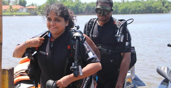 Bentota: Guided Scuba Diving Ocean Tour