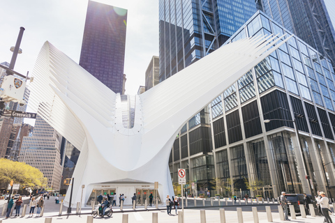 NYC: Wall Street Tour with 9/11 Memorial and Statue Ferry Lower Manhattan Walking Tour