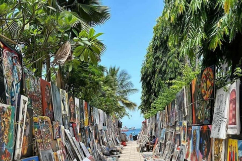 Zanzibar: Prison Island & Stone Town Half-Day Tour Hotel Transfers included ( prison fees 12 USD Pp excluded)