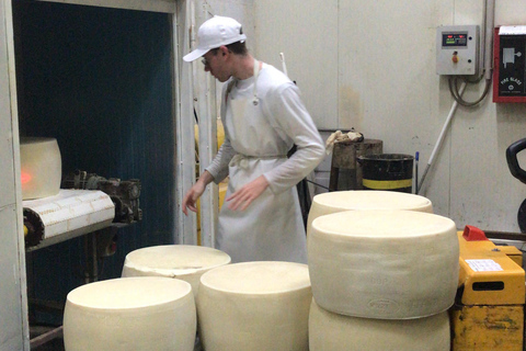 De Florence: visite de l'usine de parmesan et de vinaigre balsamique