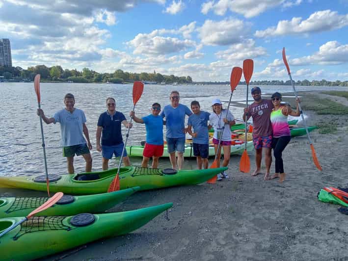 Belgrado: tour en kayak por la isla de la Gran Guerra con fotos