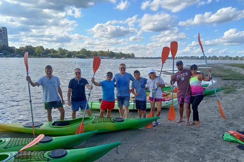 Belgrade: Great War Island Kayak Tour with Photos