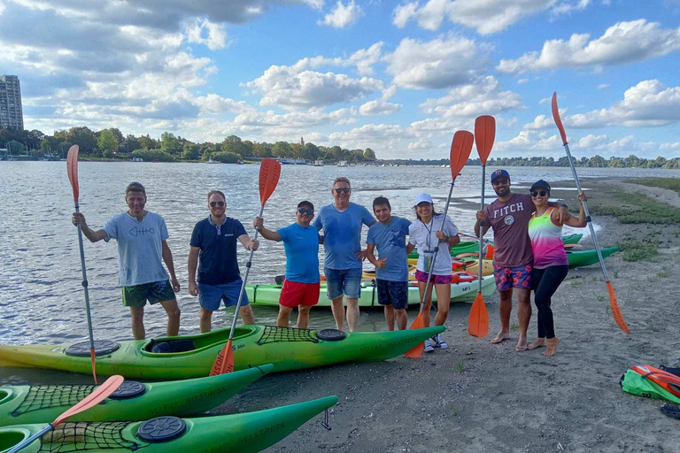Belgrade: Great War Island Kayak Tour with Photos