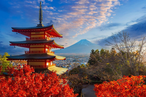 طوكيو: رحلة ليوم واحد إلى جبل فوجي وكاواغوي وضريح هيكاواTokyo: Mt. Fuji, Kawagoe, &amp; Hikawa Shrine Day Trip