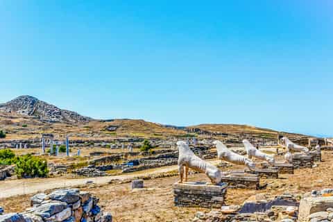 From Mykonos: Delos & Rhenia Islands Half-Day Trip by Boat
