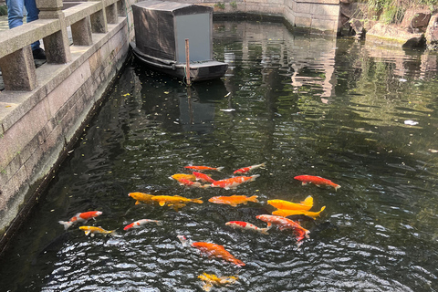 Shanghai: Zhujiajiao Waterstad met kalligrafie-ervaring