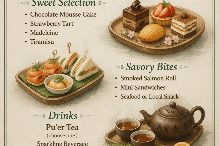 Hangzhou Xixi Wetland Boat Ride & Afternoon Tea Private Boat Experience (1–8 Guests)