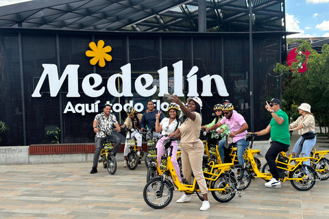 City Tour Express hora y media Medellín Bicicleta Eléctrica