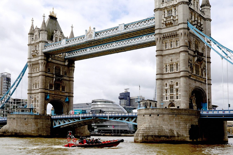 London: Private Speedboat Hire through the Heart of The City