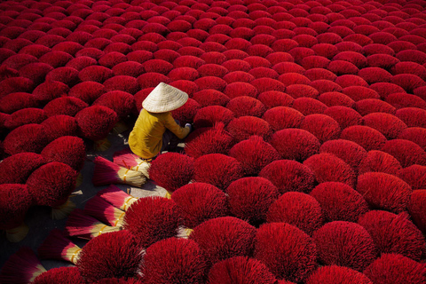 Hanoi: Incense Village, Hat or Lacquer Village "SMALL GROUP" PRIVATE: 4 Villages: INCENSE + HAT + LACQUER + VOTIVE PAPER