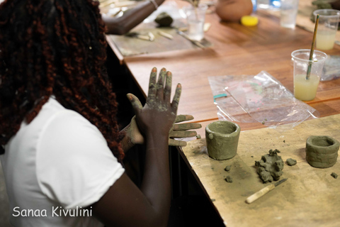 Estúdio de arte, pintura e cerâmica em Mombasa, Quênia