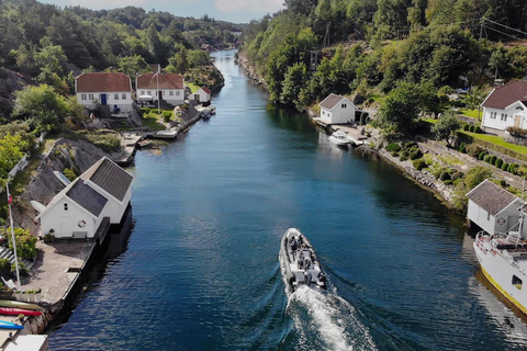 Kristiansand: Express Skärgårdstur med RIB Speedboat