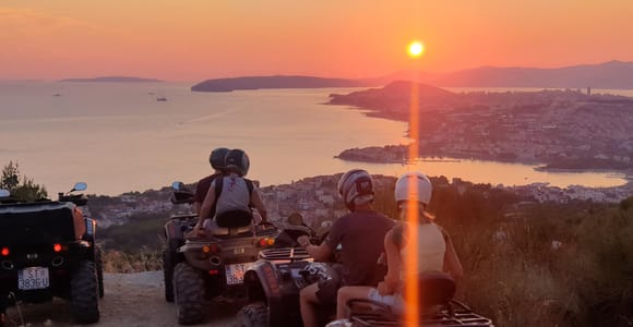 Split: Quad Bike Tour with Sea, Mountain and River Views
