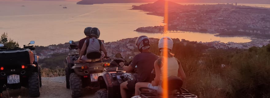 Split : Excursion en quad avec vue sur la mer, la montagne et la rivière