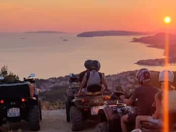 Split: Quad Bike Tour mit Blick auf Meer, Berge und Fluss